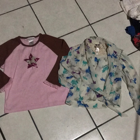 Two Large Girls Shirts #58 - Picture 1 of 4